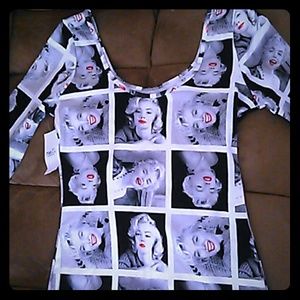Marilyn Monroe print dress