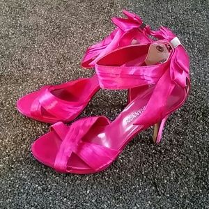 Hot Pink Gorgeous Michael Shannon Heels