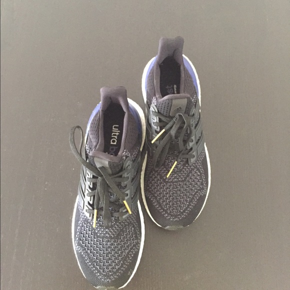 Adidas Ultra Boost running shoes in core black
