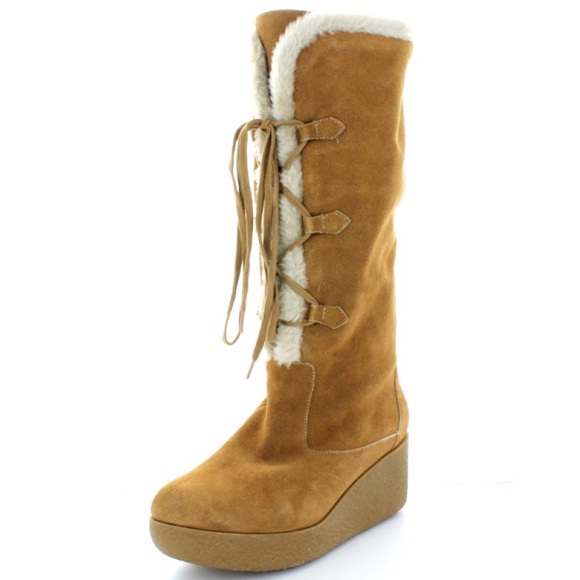 MICHAEL KORS laced-up winter boots - Picture 1 of 4