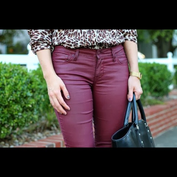 Old Navy Coated Jeans