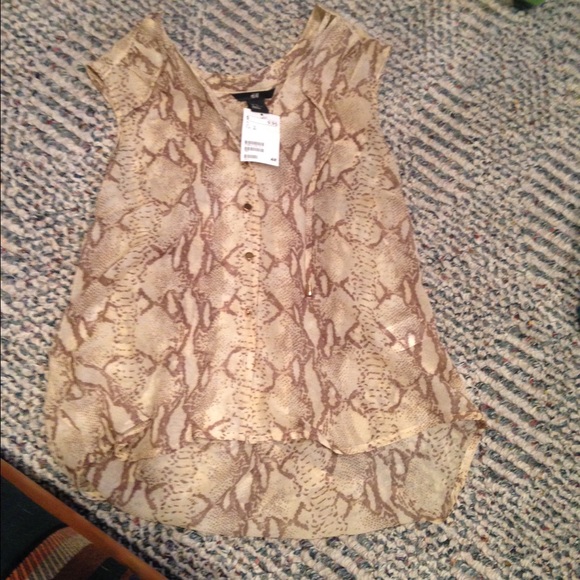 BUNDLE: H&M Sheer Blouse and Forever 21 Blouse