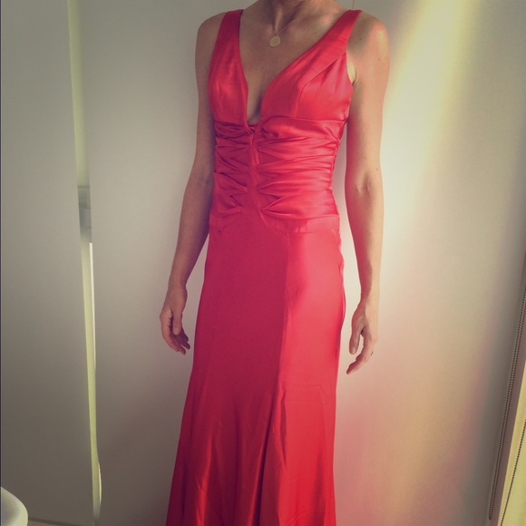 Jovani Custom Red Evening/prom/quince dress