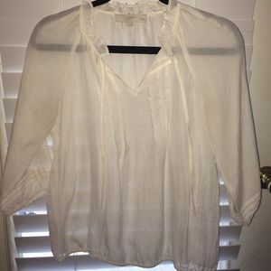 Ann taylor loft shear blouse