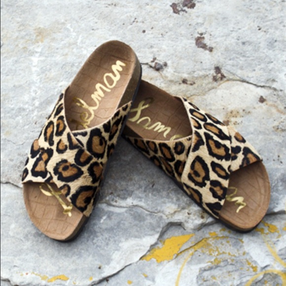 Sam Edelman Shoes - Sam Edelmam leapord sandal