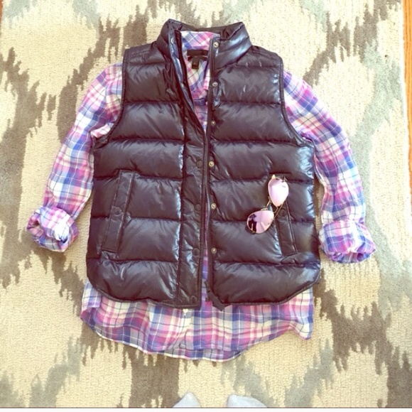 J. Crew Outerwear - SALE TODAY NWT J.Crew puffer Navy Blue vest