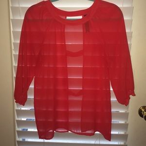 Shear red top