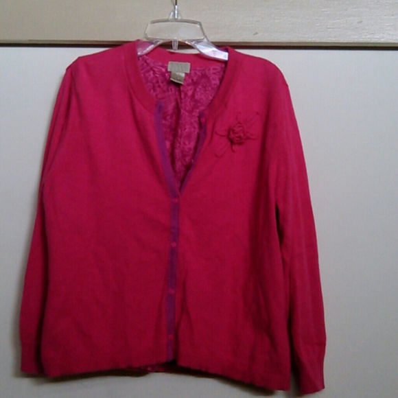 Hot Pink Cashmere sweater