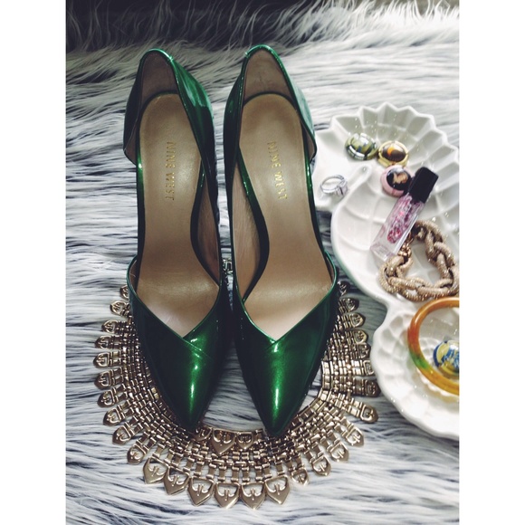 Nine West Shoes - Nine West Goulding Green Heels