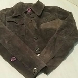Suede Brown Jacket