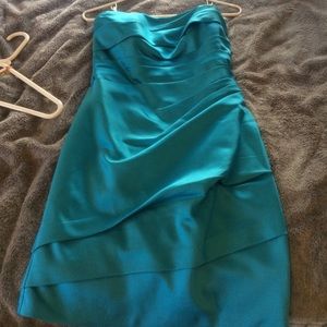 Teal dress