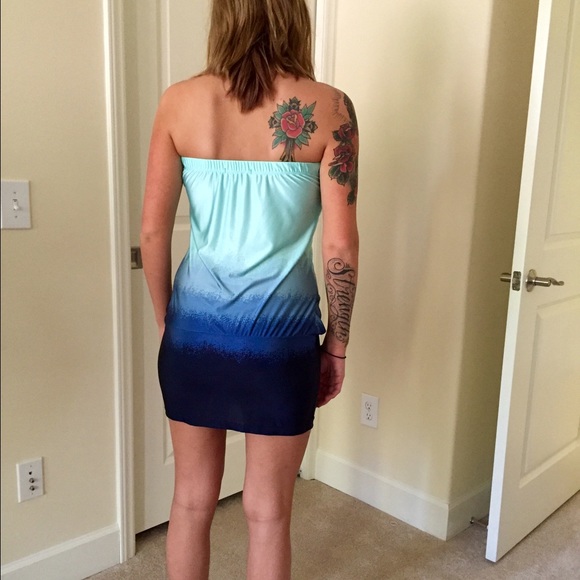 ☑️☑️SOLD☑️☑️Gorgeous Ombré Dress/Top - Picture 3 of 4