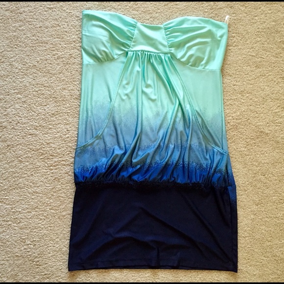 ☑️☑️SOLD☑️☑️Gorgeous Ombré Dress/Top - Picture 4 of 4