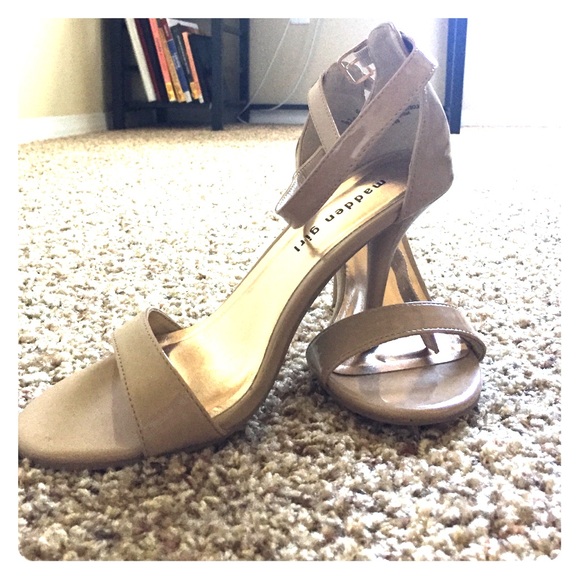 Nude madden girl heels