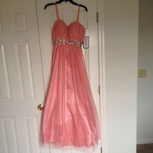 Coral Prom Dress