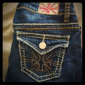 Machine brand destroyed jeans!