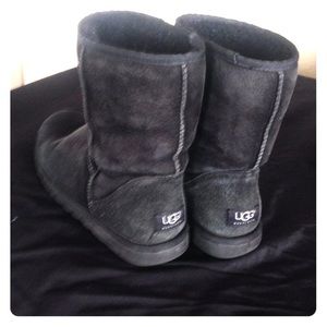 Short Black UGGs