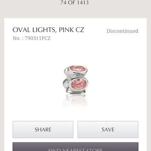 *Discontinued* Pandora charm