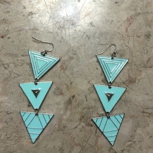 Aztec Triangle earrings