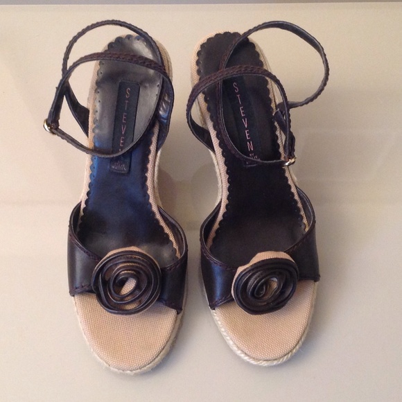 Steven by Steve Madden Wedge Espadrille Size 8
