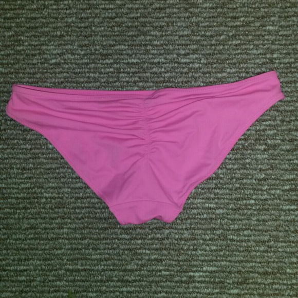 PINK ruched back bottoms
