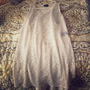 Mossimo white racerback tank