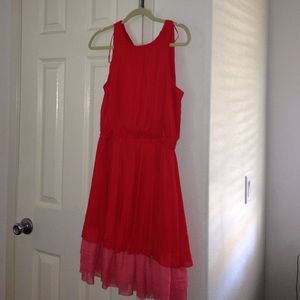Jessica Simpson orange/pink dress size Medium
