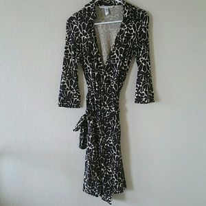 DVF wrap dress