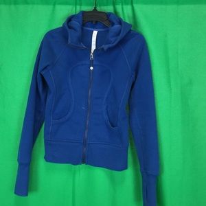 Lululemon scuba jacket size 2 royal blue