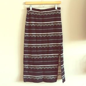 Free People knit skirt ✌️