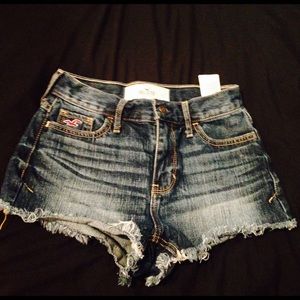 Hollister high waisted shorts