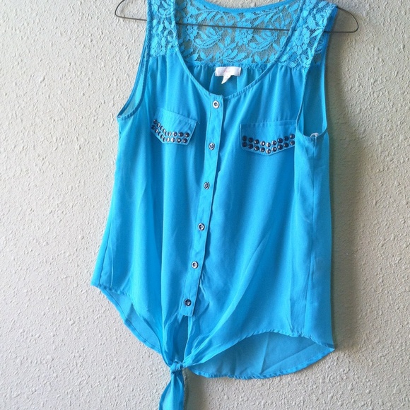 Mint top - Picture 1 of 4