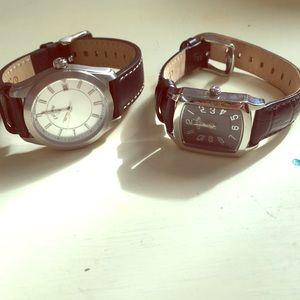 Matching his and hers watches
