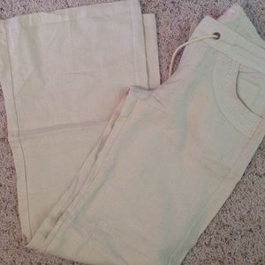 Size 3 palazzo pants tan