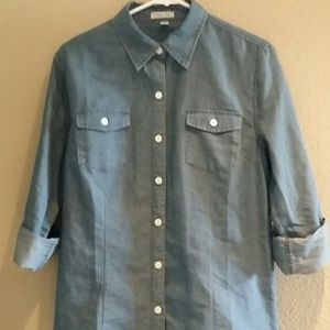Denim Button Up
