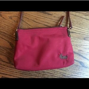 Dooney and Bourke red crossbody bag