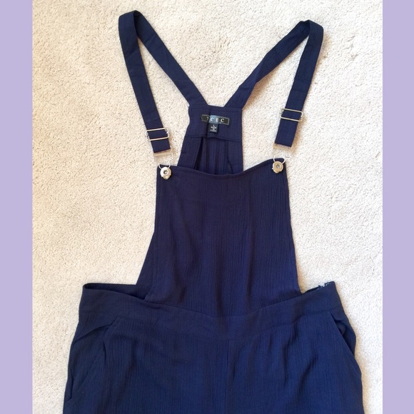cool parisian navy blue overalls s or m from s cool parisian navy blue overalls s or m from s