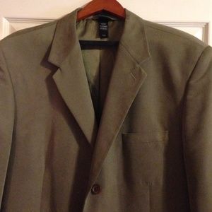 Men's Sport Coat. Claiborne. Gray. 48 regular