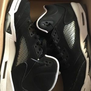 Air Jordan retro 5"oreos"
