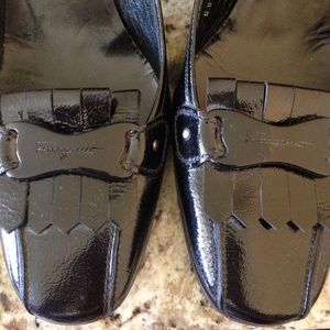 PRICE DROP!! FERRAGAMO BLACK HEELS!!!