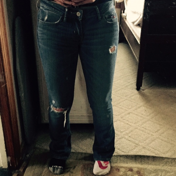 Hollister boot cut jeans
