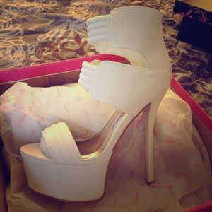 White heels