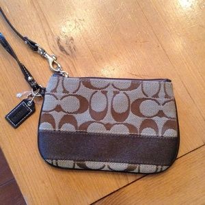 Coach wristlet