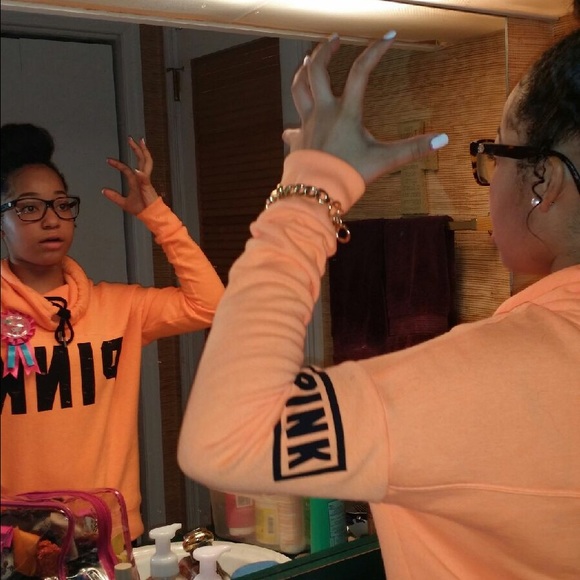 VS Pink Thick Hoodie