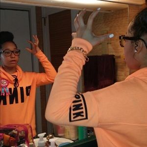 VS Pink Thick Hoodie