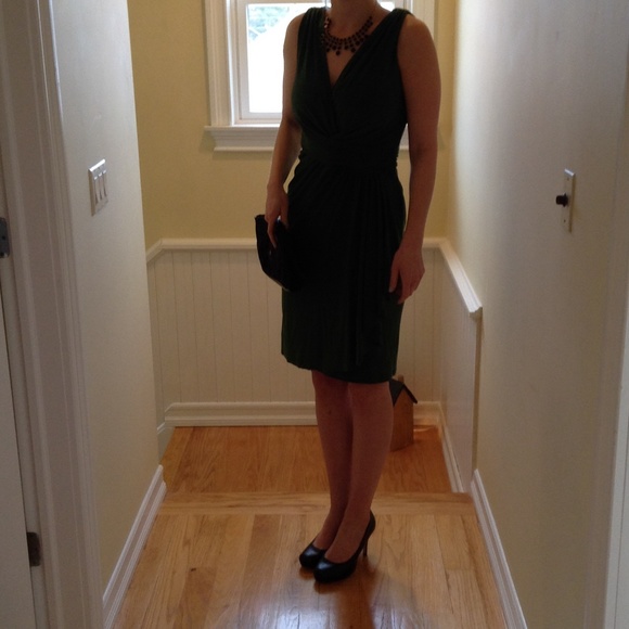 Ralph Lauren dress in emerald green