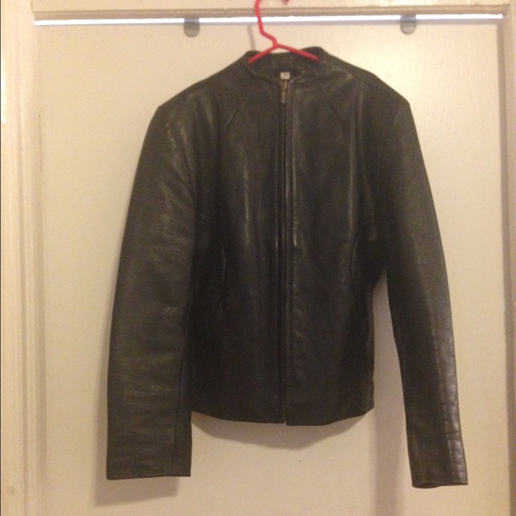 Real leather jacket