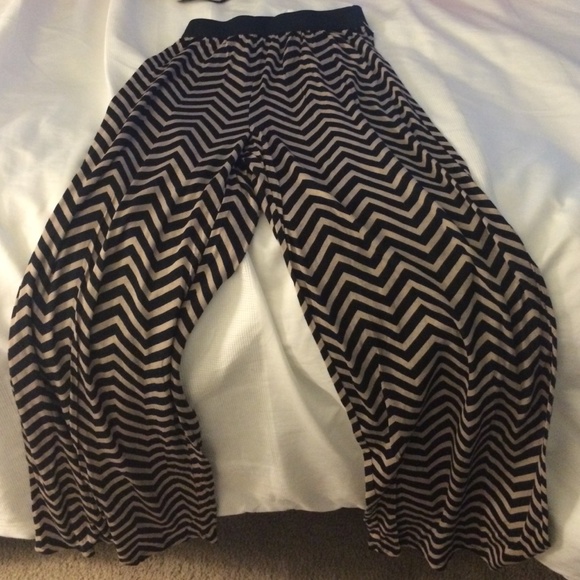 Chevron Palozzo Pants
