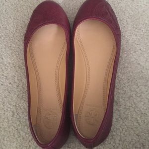 Tory Burch red size 7 flats