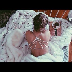 NEW Free people strappy back bandeau bra